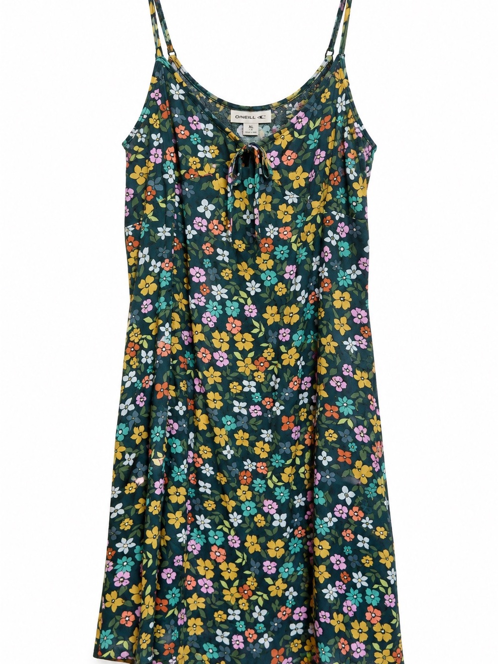 NWT O’Neill Sally Layla Floral Dress Girls XL Multi V-Neck Sundress